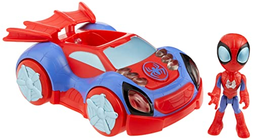 Foto 2 pulgar | Coche De Juguete Marvel Spidey And His Amazing Friends Glow  - Venta Internacional.
