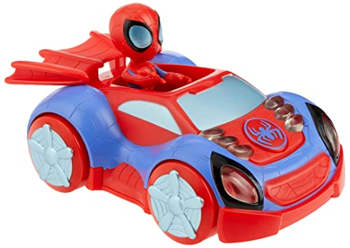Foto 3 pulgar | Coche De Juguete Marvel Spidey And His Amazing Friends Glow  - Venta Internacional.