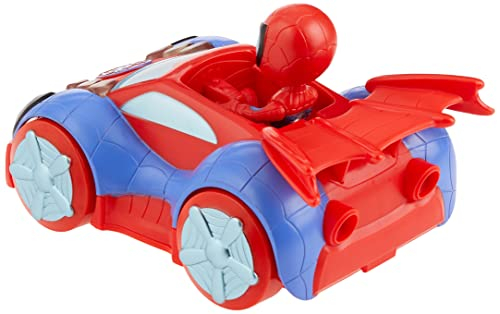 Foto 4 pulgar | Coche De Juguete Marvel Spidey And His Amazing Friends Glow  - Venta Internacional.