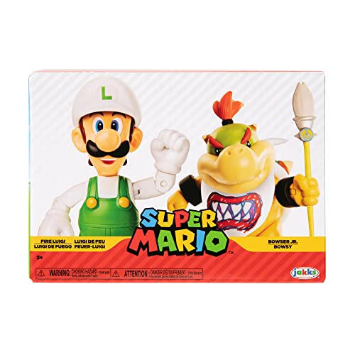 Foto 2 pulgar | Figura De Acción Super Mario Super Mario Nintendo 4 2 Pack - Venta Internacional.