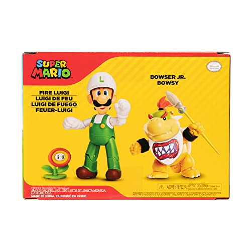 Foto 8 pulgar | Figura De Acción Super Mario Super Mario Nintendo 4 2 Pack - Venta Internacional.