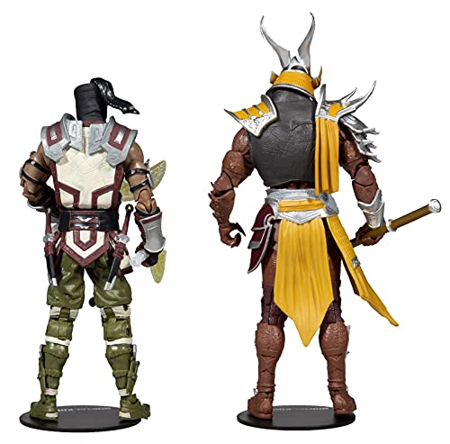 Foto 8 pulgar | Figura de Acción McFarlane Toys Mortal Kombat Sub Zero Vs Shao  - Venta Internacional