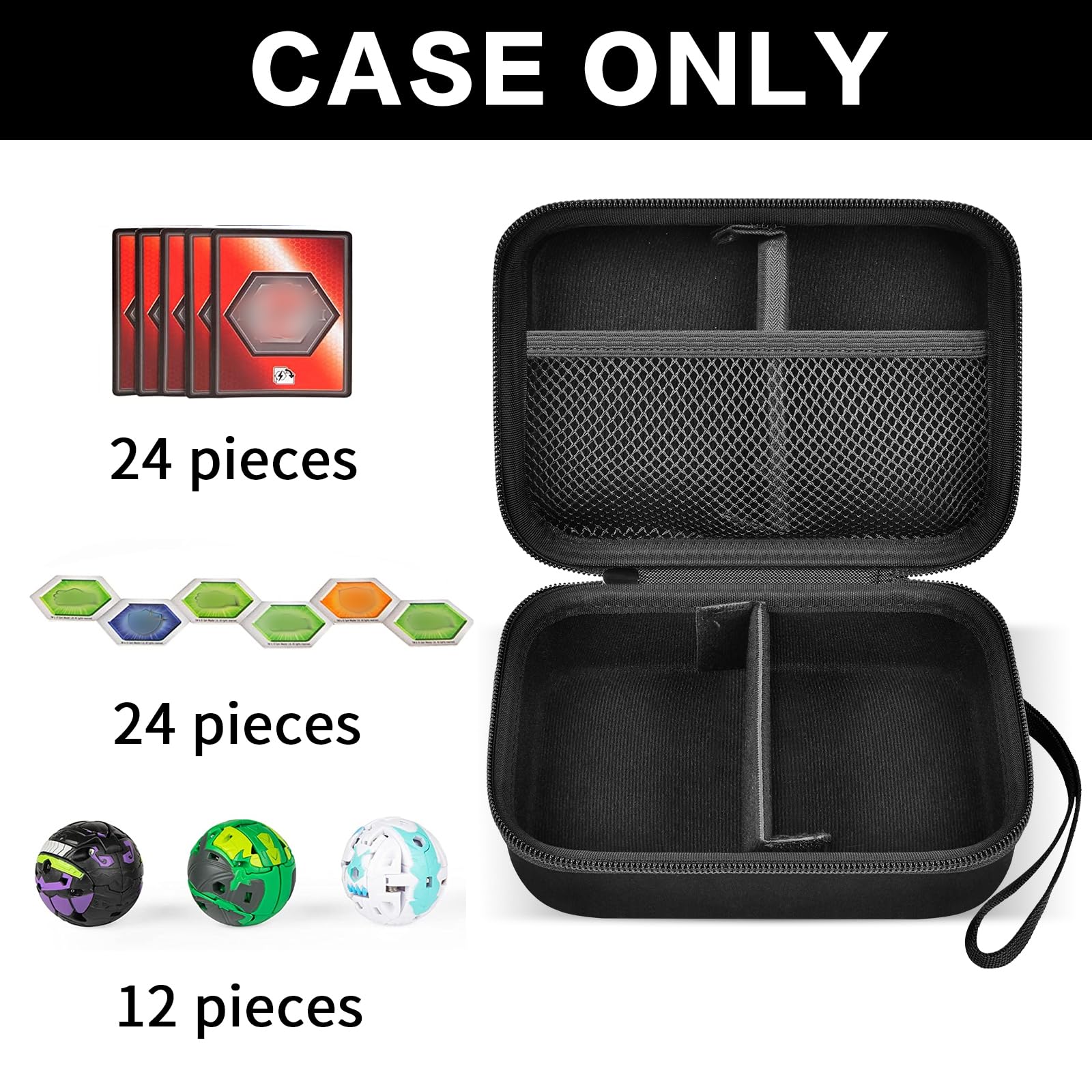 Foto 3 pulgar | Funda De Almacenamiento Compatible Con Baku Gear Pack De Baku, Color Negro - Venta Internacional.