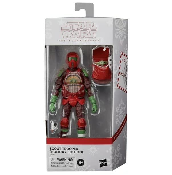 Foto 3 pulgar | Figura De Acción Star Wars The Black Series Scout Trooper 15 Cm - Venta Internacional.