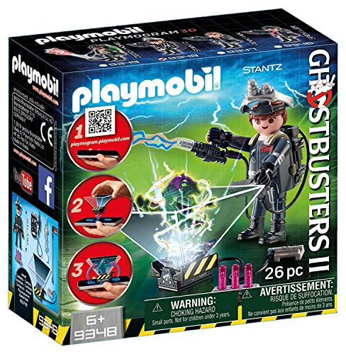 Foto 2 pulgar | Figura Los Cazafantasmas Ii De Playmobil Raymond Stantz Con Playmogra - Venta Internacional.