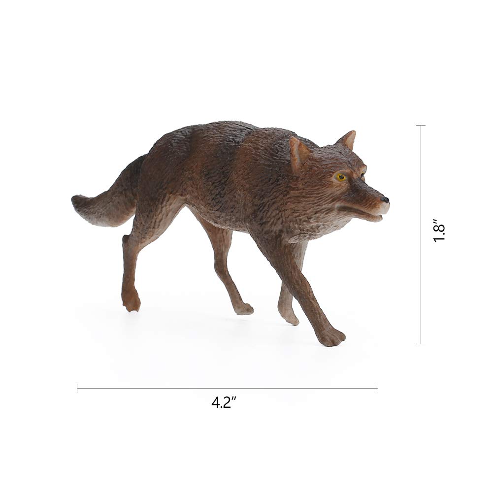 Foto 4 pulgar | Set De Figuras De Juguete Restcloud Wolf, 7 Piezas, Figuras De Animales Lobo - Venta Internacional.
