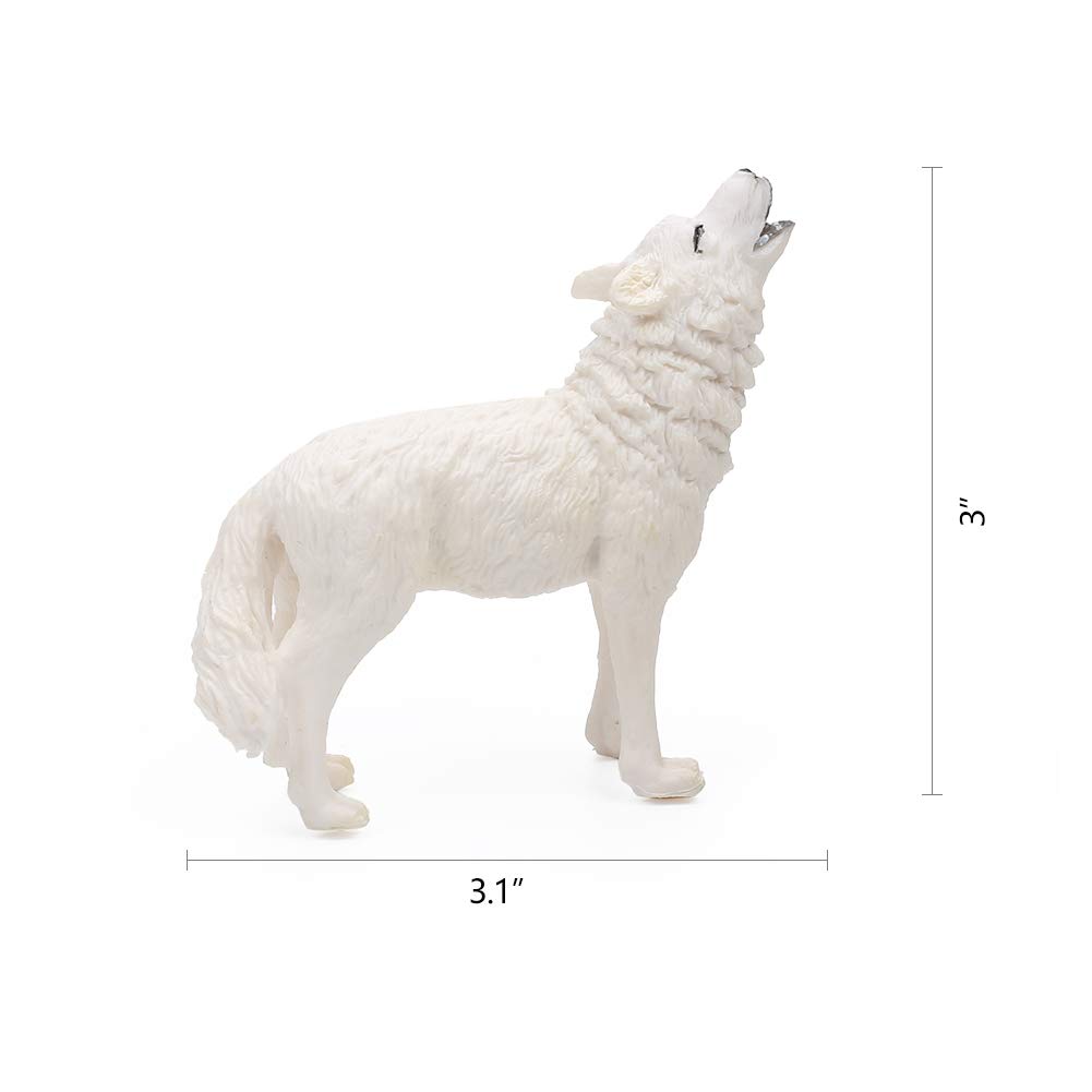 Foto 5 | Set De Figuras De Juguete Restcloud Wolf, 7 Piezas, Figuras De Animales Lobo - Venta Internacional.