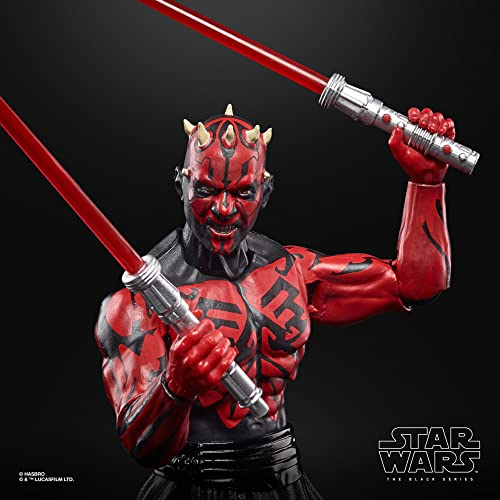 Foto 3 pulgar | Figura De Acción Star Wars Black Ser 50th Ann 6in Darth Maul - Venta Internacional.