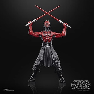 Foto 3 | Figura De Acción Star Wars Black Ser 50th Ann 6in Darth Maul - Venta Internacional.