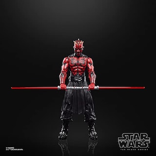 Foto 5 | Figura De Acción Star Wars Black Ser 50th Ann 6in Darth Maul - Venta Internacional.