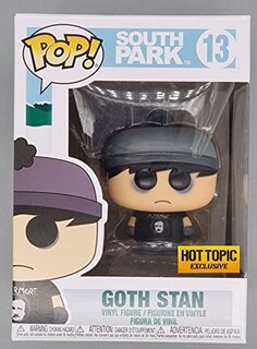 Foto 2 | Funko Pop Television: South Park - Figura De Colección Goth Stan, Multicolor - Venta Internacional.