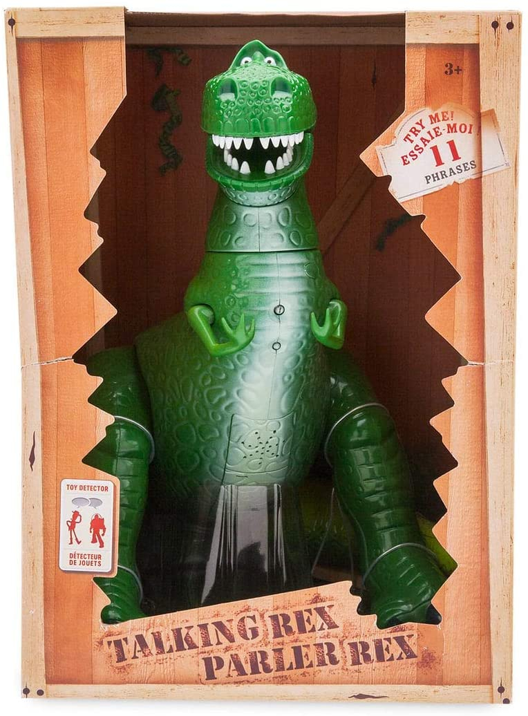 Foto 5 pulgar | Figura De Acción Parlante Interactiva De Disney Rex - Toy Story - 12 Pulgadas - Venta Internacional.
