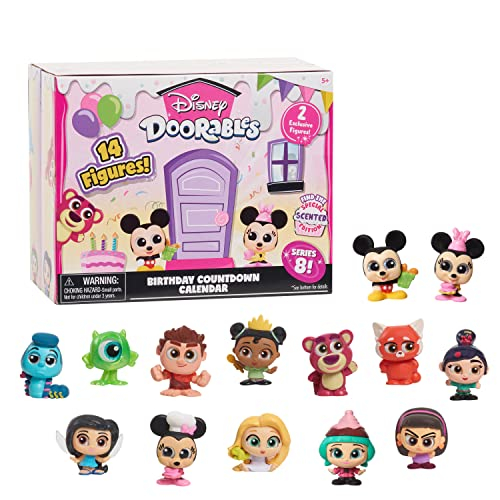 Cuenta Regresiva Para El Calendario De Cumpleaños De Toy Just Play Disney Doorables - Venta Internacional.
