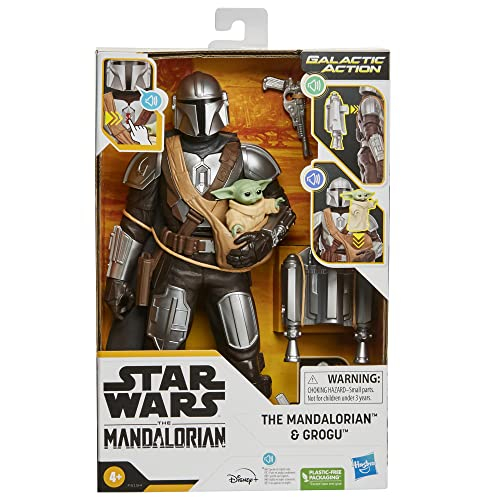 Foto 5 pulgar | Figuras De Acción Star Wars The Mandalorian & Grogu De 12 Pulgadas - Venta Internacional.