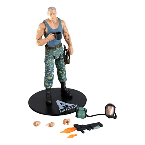Foto 4 | Figura De Acción Mcfarlane Toys Avatar Colonel Miles Quaritch - Venta Internacional.