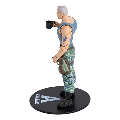 Foto 7 pulgar | Figura De Acción Mcfarlane Toys Avatar Colonel Miles Quaritch - Venta Internacional.