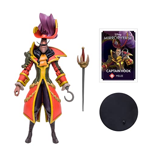 Foto 6 pulgar | Mcfarlane Toys - Disney Mirrorverse 7in Wv3 - Capitán Garfio - Venta Internacional.