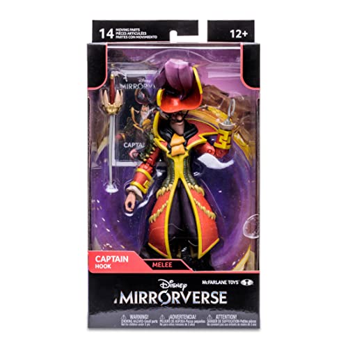 Foto 7 pulgar | Mcfarlane Toys - Disney Mirrorverse 7in Wv3 - Capitán Garfio - Venta Internacional.