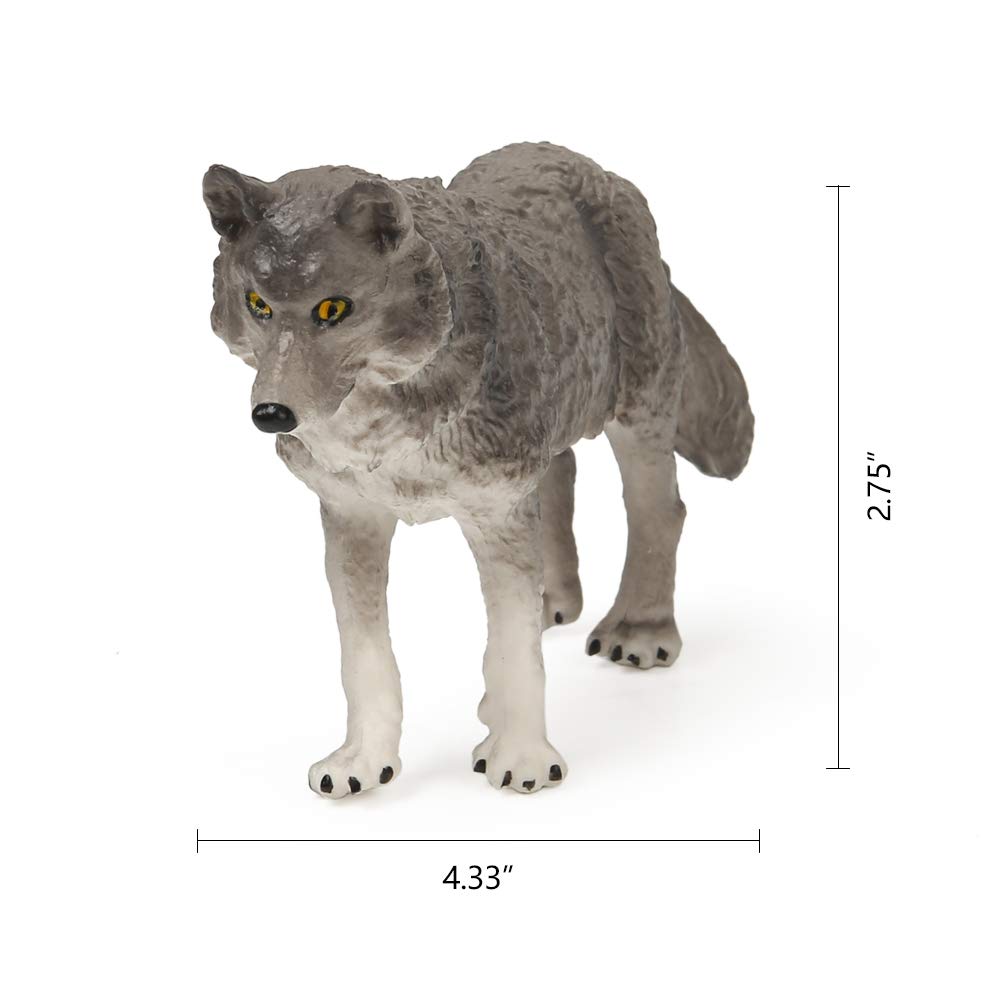 Foto 2 | Set De Figuras De Juguete Restcloud Wolf, 7 Piezas, Figuras De Animales Lobo - Venta Internacional.
