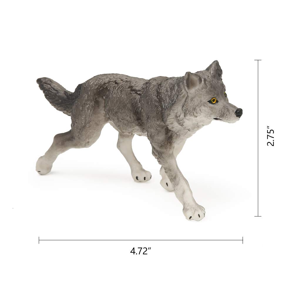 Foto 4 pulgar | Set De Figuras De Juguete Restcloud Wolf, 7 Piezas, Figuras De Animales Lobo - Venta Internacional.