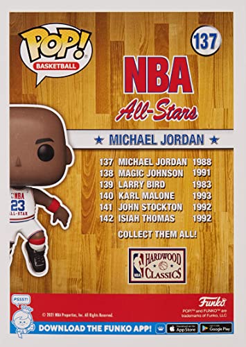 Foto 3 pulgar | ¡Funko Pop! Michael Jordan Leyenda De La Nba Juego De Las Estrellas De 1988 - Venta Internacional