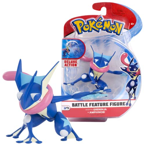 Foto 5 pulgar | Figura Característica de Batalla Pokémon 4.5''  Greninja - Venta Internacional