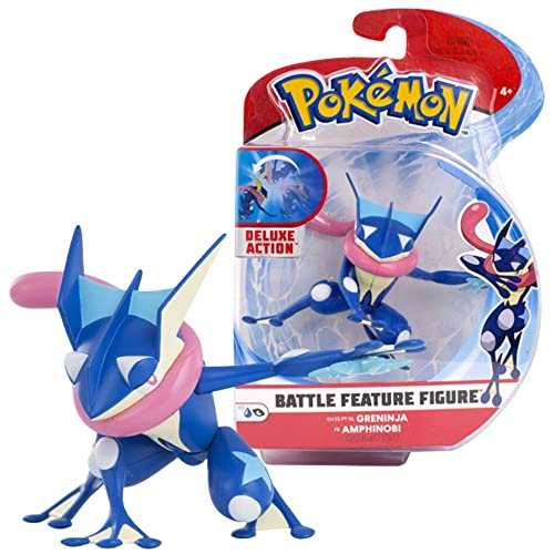 Foto 7 pulgar | Figura Característica de Batalla Pokémon 4.5''  Greninja - Venta Internacional