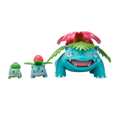 Foto 2 pulgar | Figura Pokémon Evolution: Bulbasaur Ivysaur - Venta Internacional