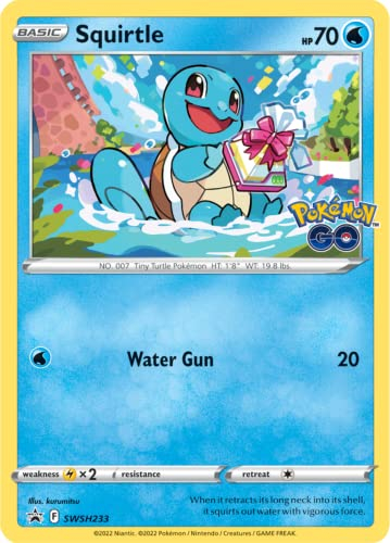 Foto 3 pulgar | Colección de Pines Pokémon Tcg Pokémon Go Con Squirtle - Venta Internacional