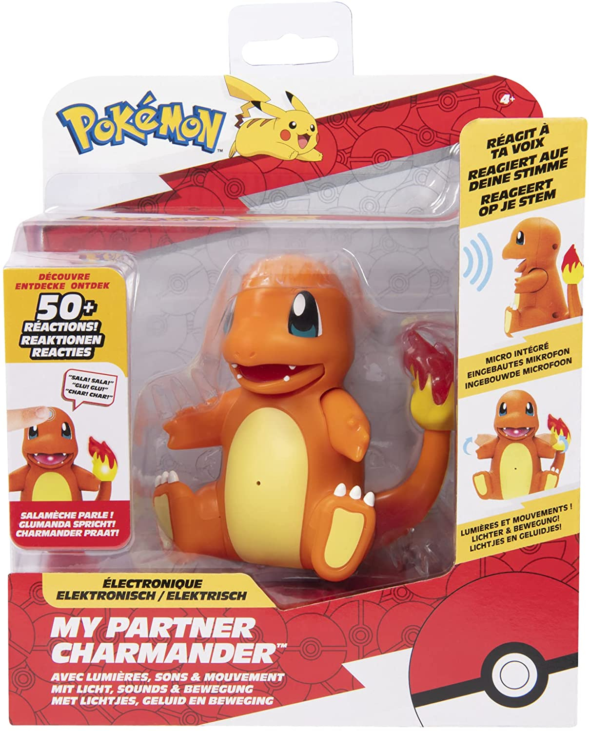 Foto 2 pulgar | Figura Pokémon Charmander-Venta Internacional