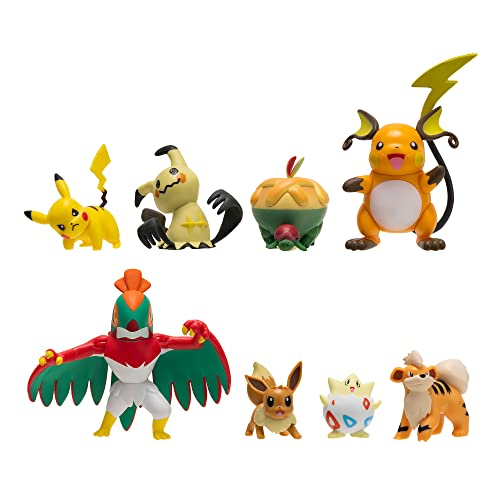 Foto 2 pulgar | Figuras Pokémon 8 Piezas-Venta Internacional