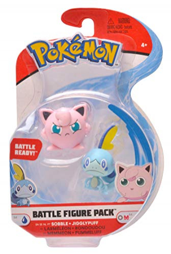 Foto 3 pulgar | Figuras Pokémon Sobble y Jigglypuff-Venta Internacional