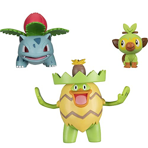 Foto 2 pulgar | Figura de Batalla de Pokémon Tema Tipo Hierba - Venta Internacional