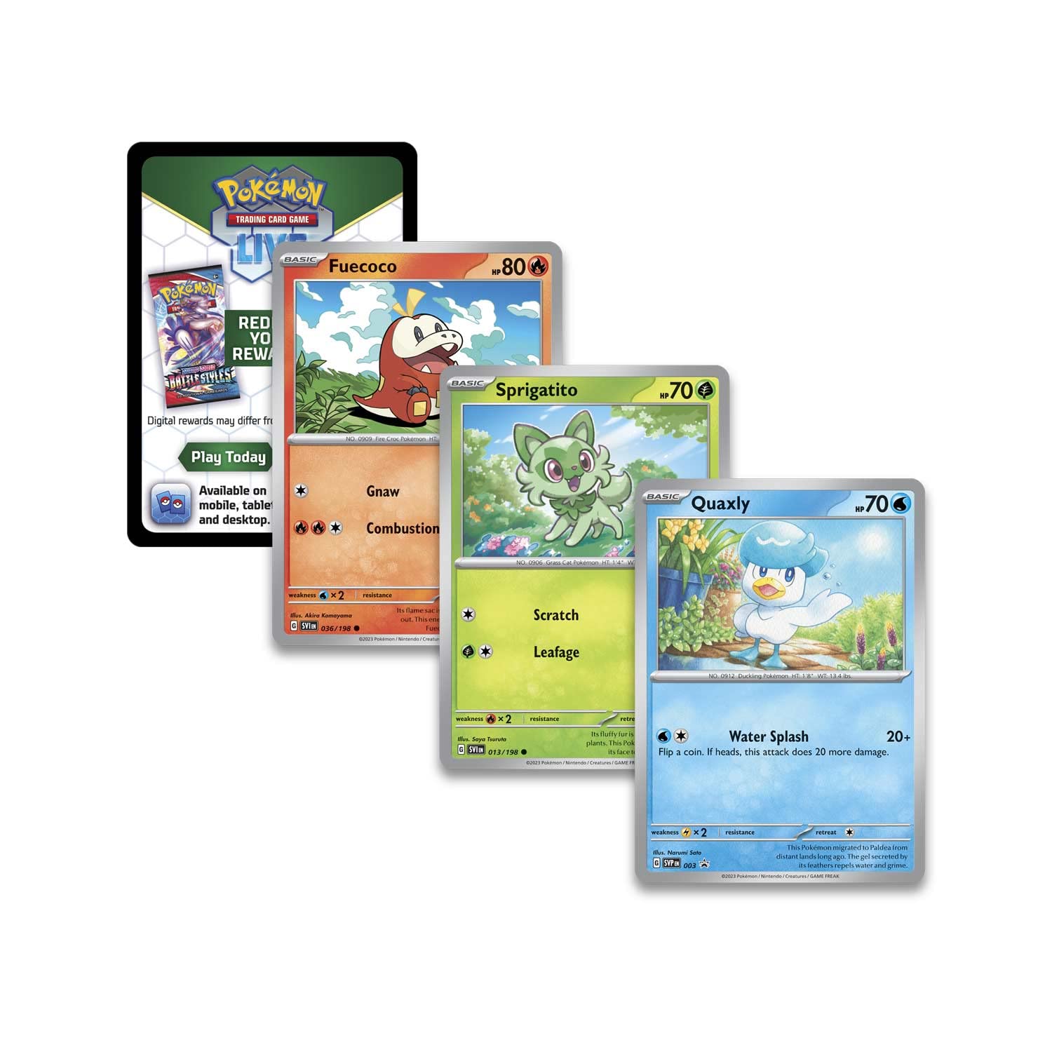 Foto 5 | Colección de Pines Pokémon Tcg Paldea Quaxly - Venta Internacional