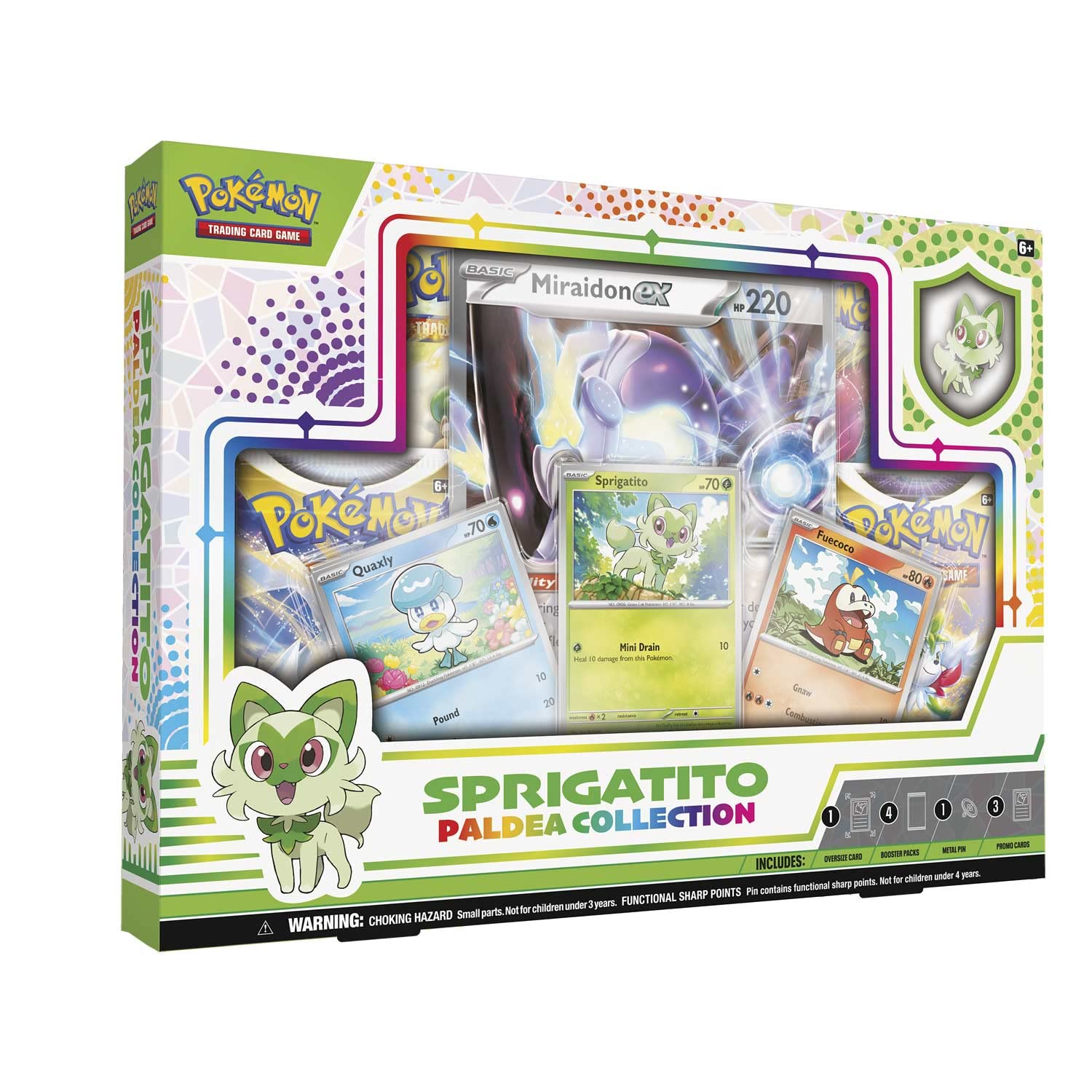 Pokémon Tcg: Colección De Pines Paldea - Sprigatito - Venta Internacional