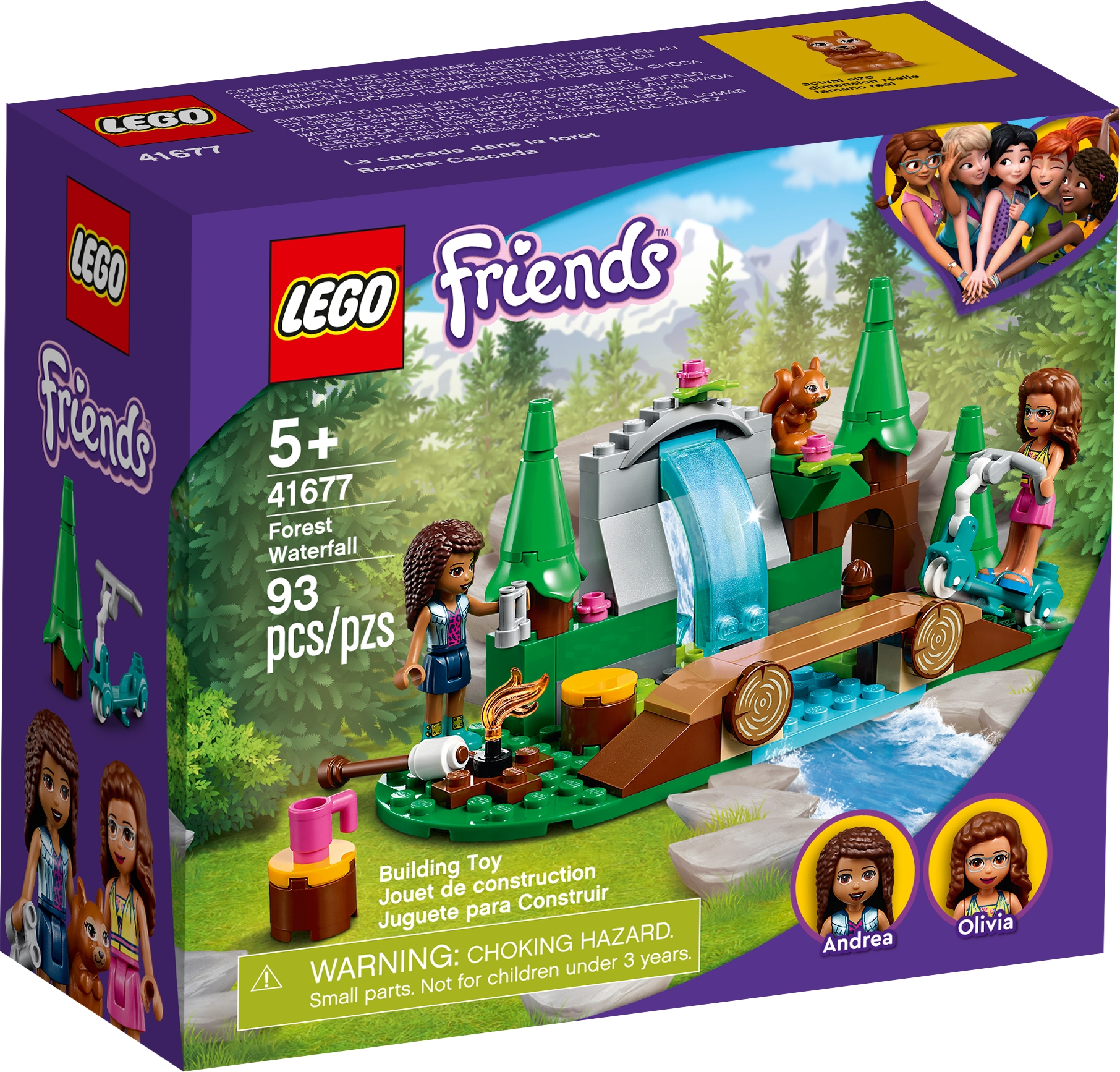 Set de Bloques Lego Bosque: Cascada