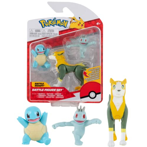 Foto 2 pulgar | Pack de 3 Figuras de Batalla Pokémon - Venta Internacional