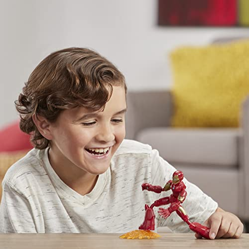 Foto 6 pulgar | Figura de Acción Hasbro Marvel Avengers Bend And Flex Iron Man - Venta Internacional