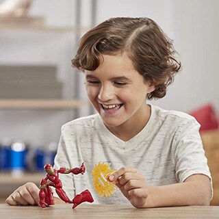 Foto 7 | Figura de Acción Hasbro Marvel Avengers Bend And Flex Iron Man - Venta Internacional