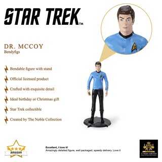 Foto 2 | Figura de Colección The Noble Collection Bendyfigs Star Trek - Venta Internacional