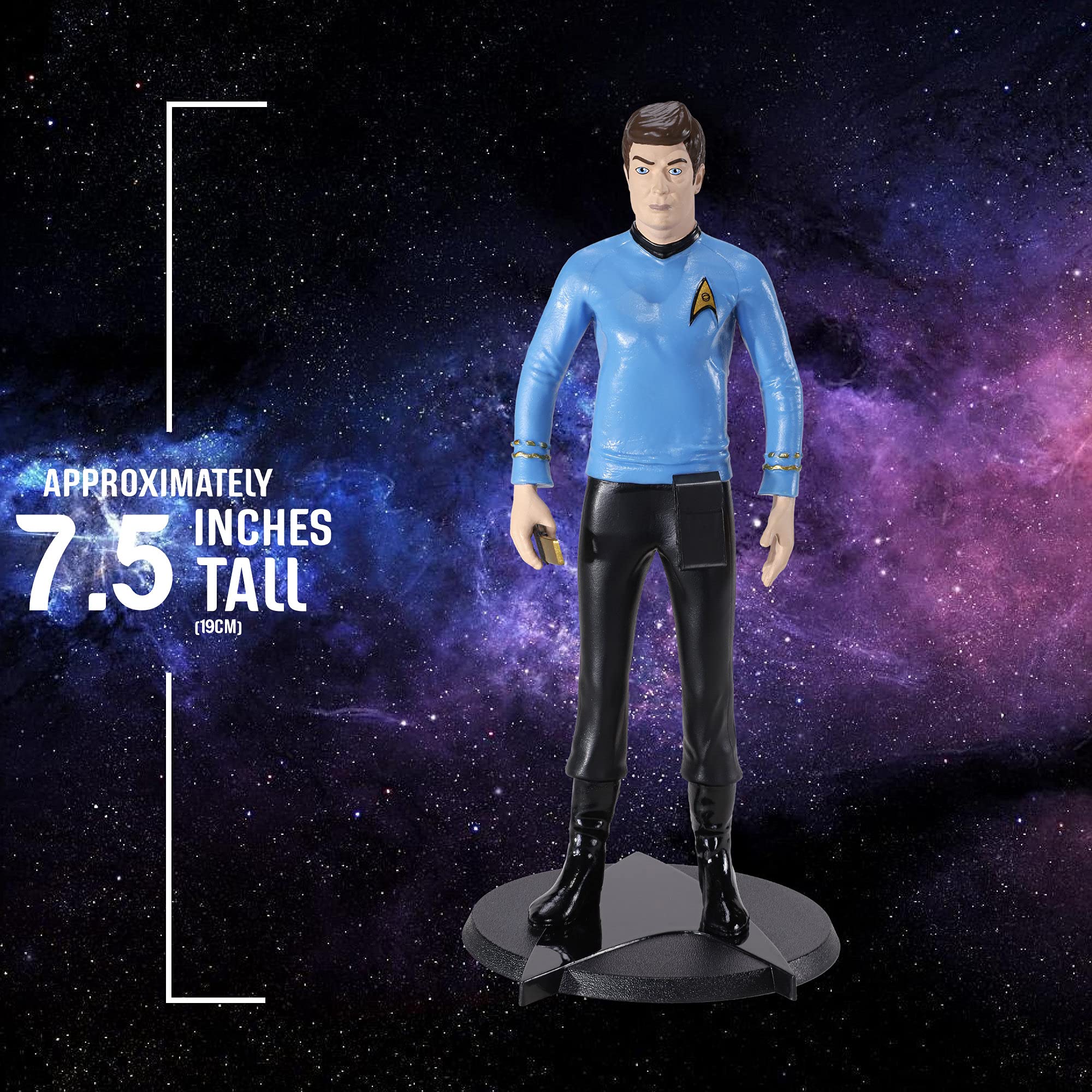 Foto 4 pulgar | Figura de Colección The Noble Collection Bendyfigs Star Trek - Venta Internacional