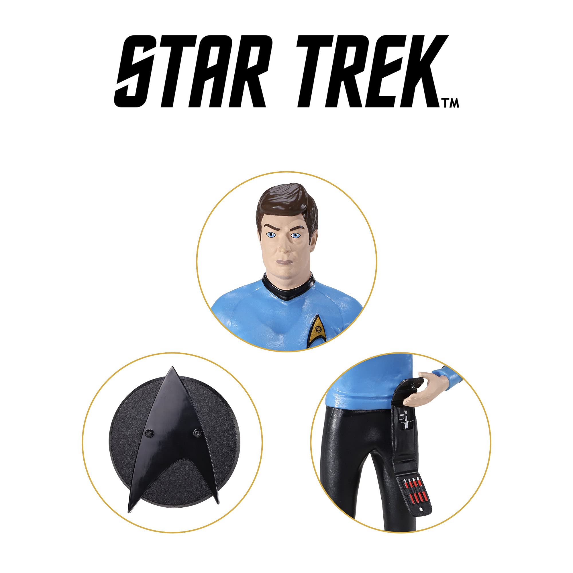 Foto 4 | Figura de Colección The Noble Collection Bendyfigs Star Trek - Venta Internacional