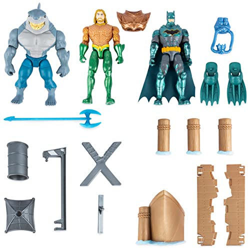 Playset Dc Comics Gotham City Harbor Chaos con Batman Aquama - Venta Internacional