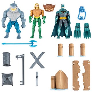 Foto 1 | Playset Dc Comics Gotham City Harbor Chaos con Batman Aquama - Venta Internacional