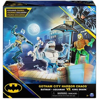 Foto 2 | Playset Dc Comics Gotham City Harbor Chaos con Batman Aquama - Venta Internacional