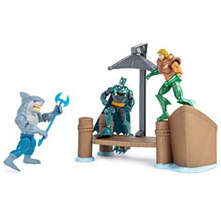 Foto 4 | Playset Dc Comics Gotham City Harbor Chaos con Batman Aquama - Venta Internacional