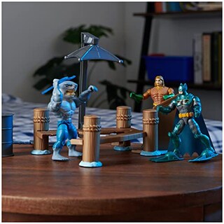 Foto 5 | Playset Dc Comics Gotham City Harbor Chaos con Batman Aquama - Venta Internacional