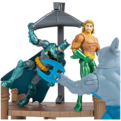 Foto 7 pulgar | Playset Dc Comics Gotham City Harbor Chaos con Batman Aquama - Venta Internacional