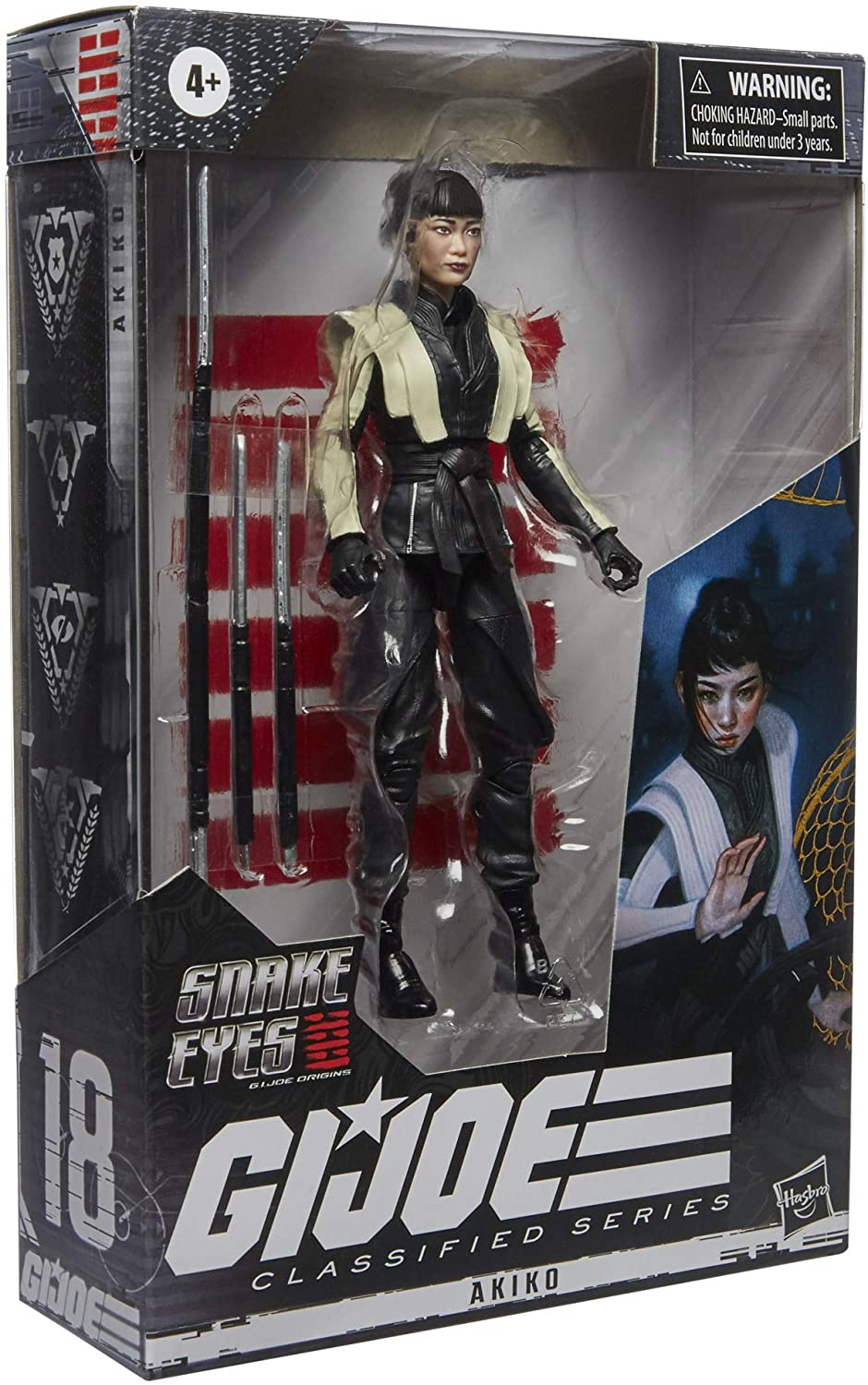 Foto 6 pulgar | Figura de Acción Akiko De G.i. Joe Snake Eyes 18 Pulgadas - Venta Internacional