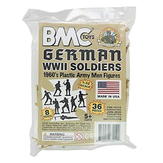 Foto 6 | Soldados de la Segunda Guerra Mundial Army Men 36 piezas color Tostado